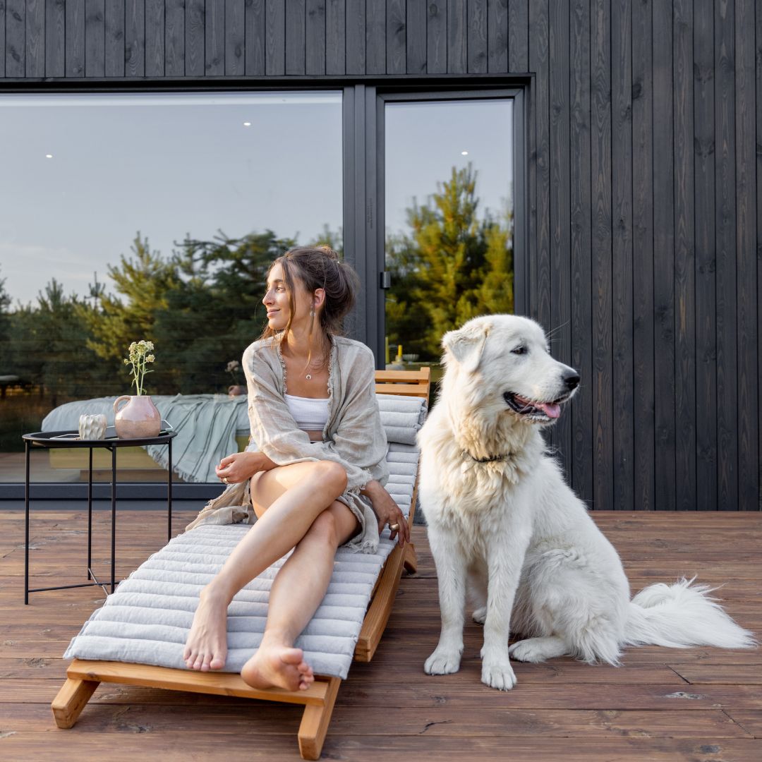 Holiday home with dog in the Netherlands